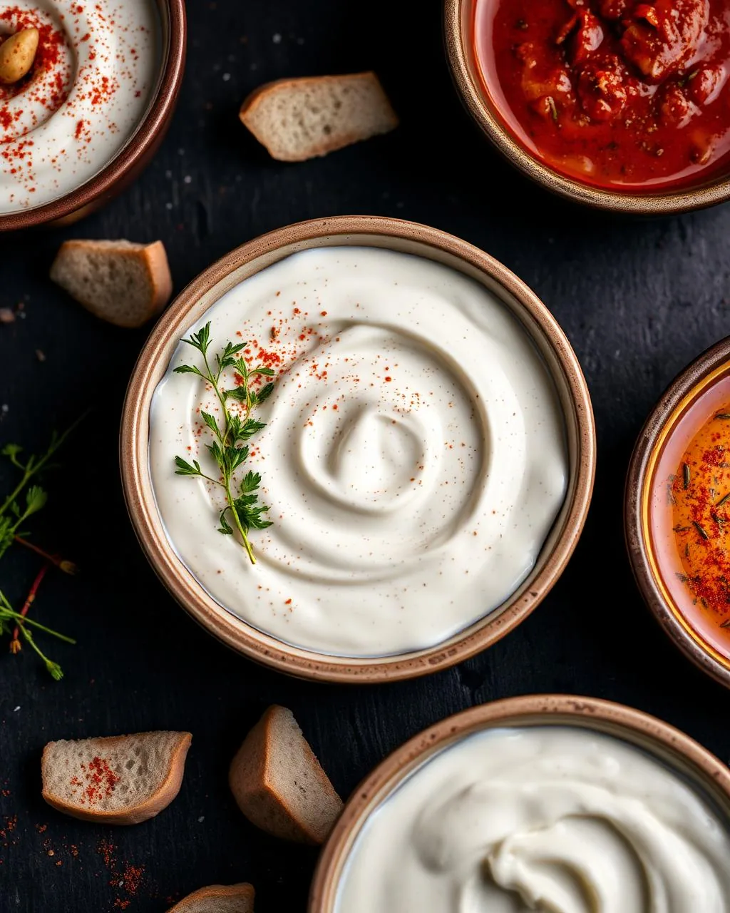 Dips & Sauces seasoning applications