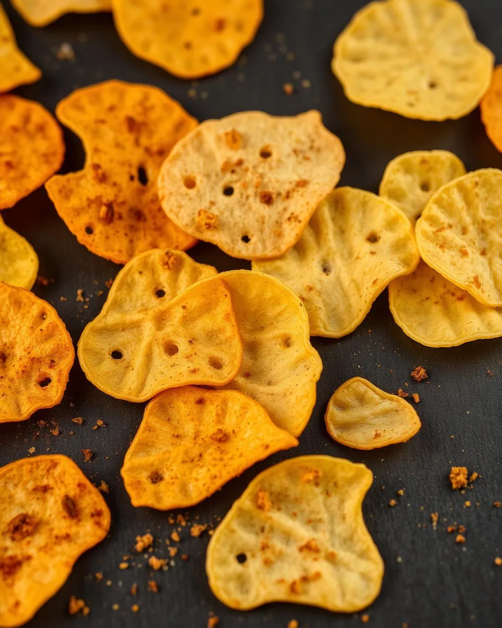 Snack seasoning applications